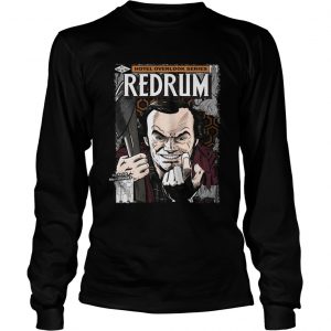 Hotel overlook series Redrum longsleeve tee