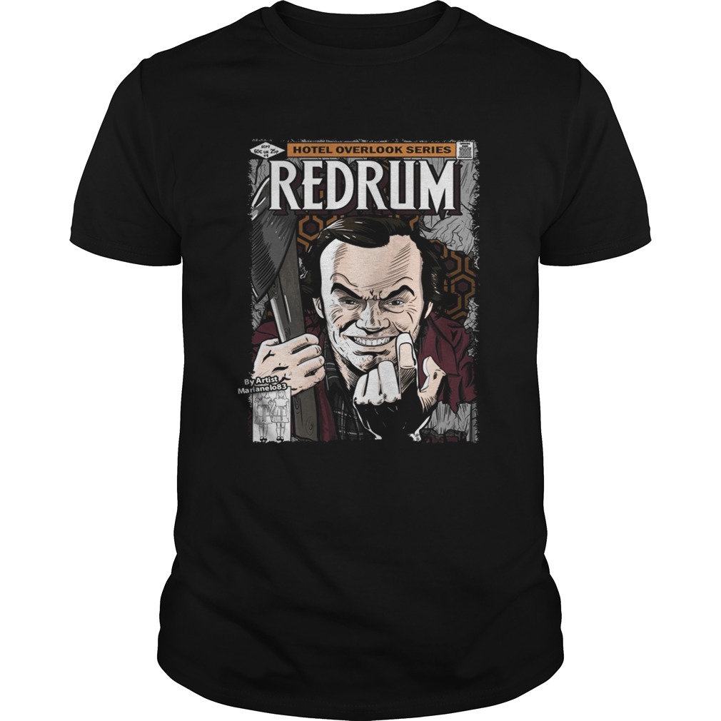 Hotel overlook series Redrum shirts