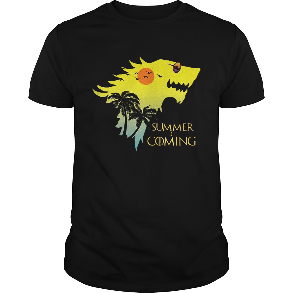 House Stark summer is coming Game of Thrones shirts