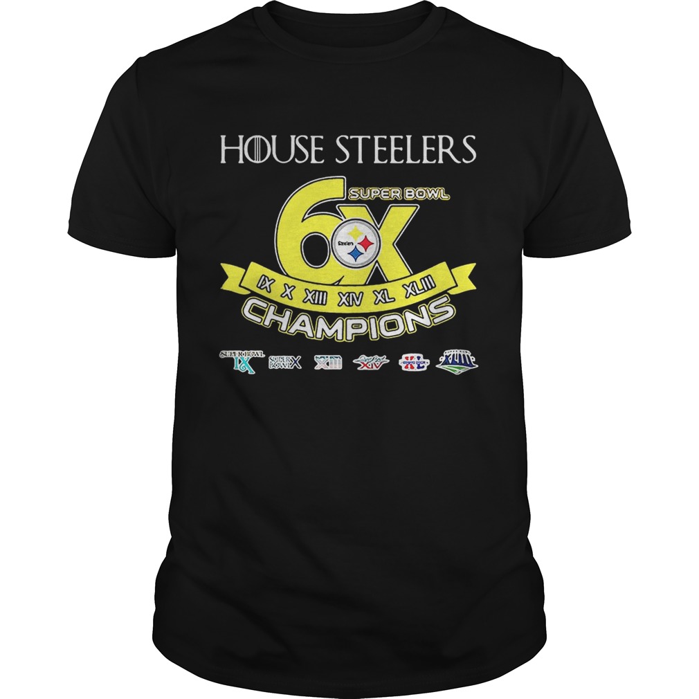 House Steelers Super Bowl Champions Steelers Pittsburgh Game Of Thrones – T-shirts