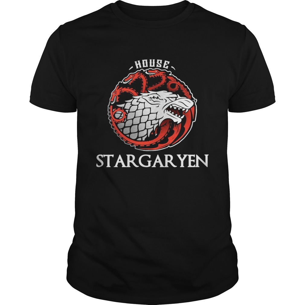 House stargaryen wolf and dragon shirts