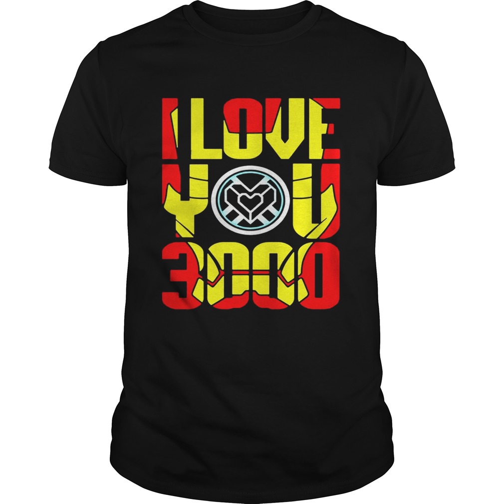 I Love You 3000 Iron Man Daddy Shirts