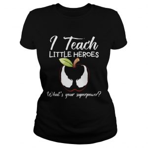 I Teach Little Heroes Venom ladies tee