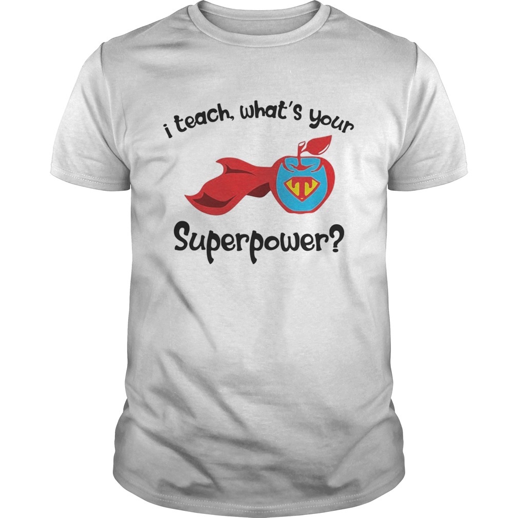 teacher superhero shirt