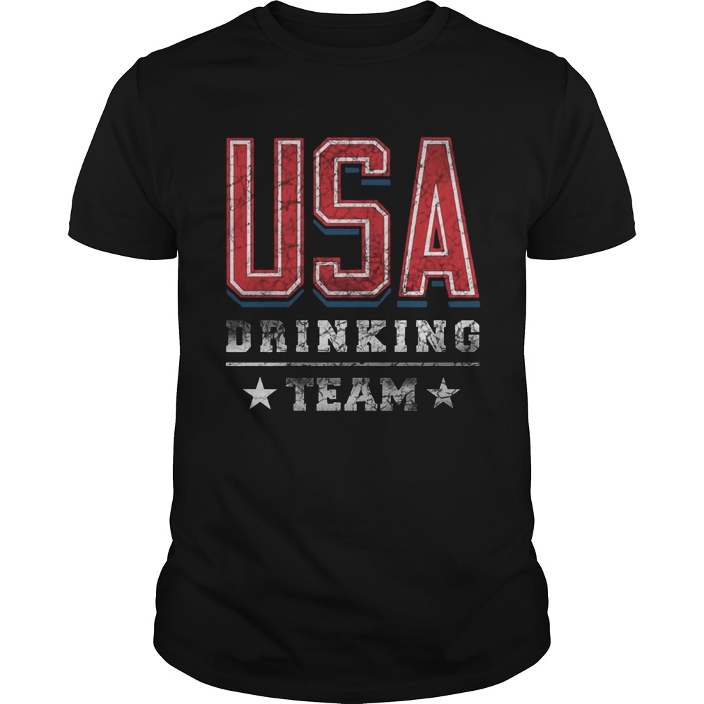 Independence Day Usa Drinking Team Shirts