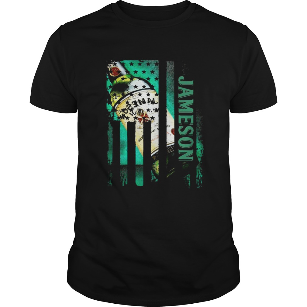 Jameson whisky Independence Day American flag shirts