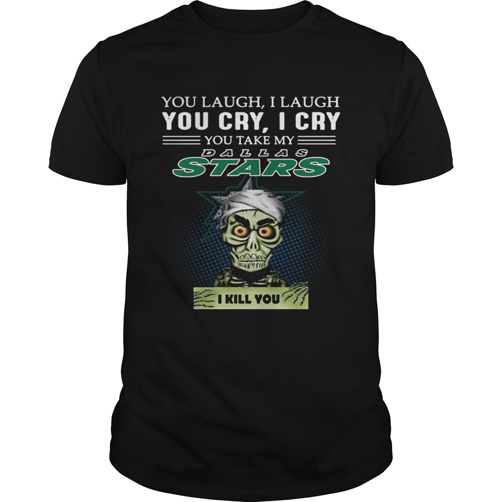 Jeff Dunham Achmed the Dead Terrorist you laugh I laugh you cry I cry you offend my Dallas Stars I kill you shirts