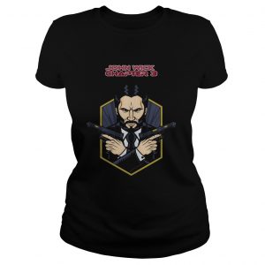 John Wick Chapter 3 Poster ladies tee