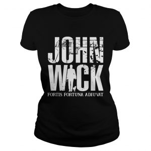 John Wick Fortis Fortuna Adiuvat ladies tee