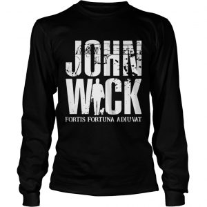 John Wick Fortis Fortuna Adiuvat longsleeve tee