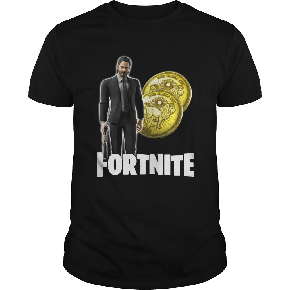 John Wick Fortnite Wick’s Bounty Coin shirts