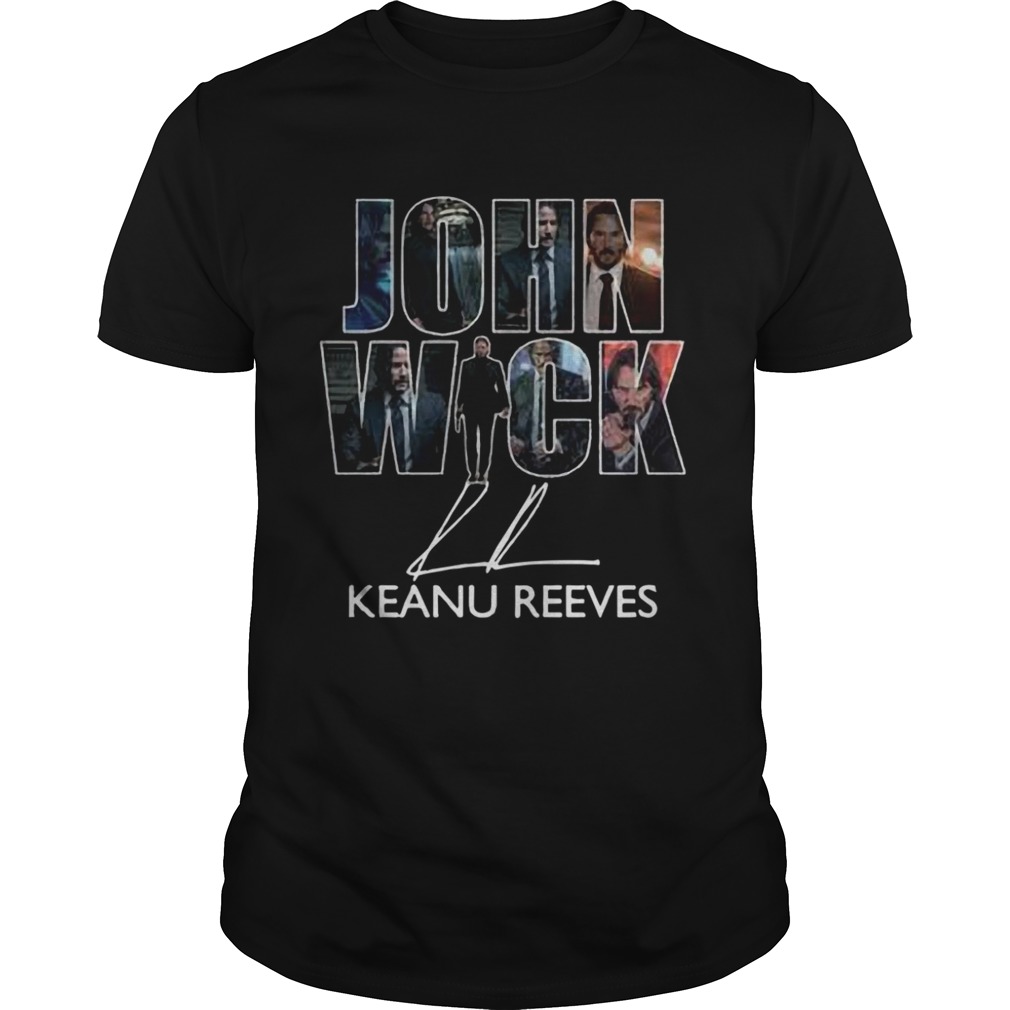 John Wick Keanu Reeves signature shirts