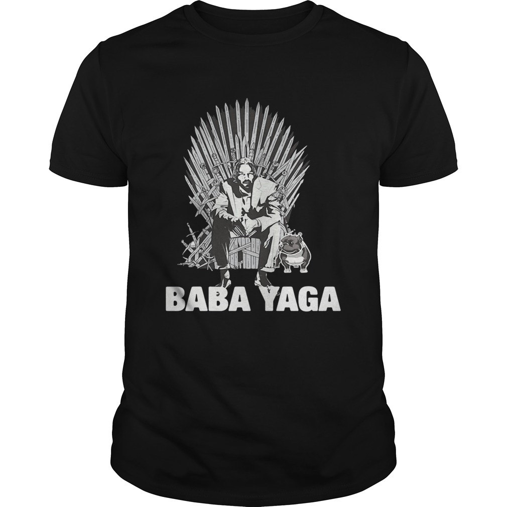 John Wick and his dog Baba Yaga Game of Thrones shirts