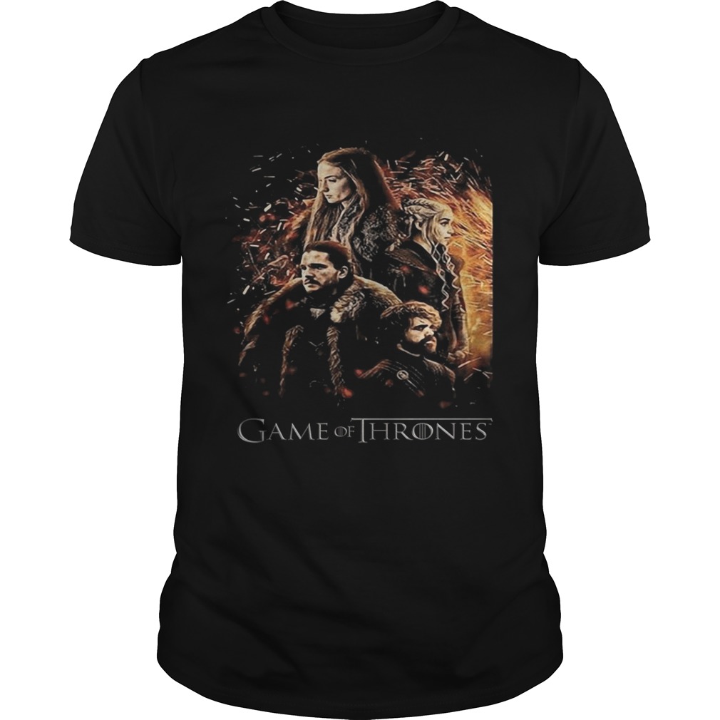 Kaos Game Of Thrones Daenerys Targarye Sansa Stark Jon Snown shirts