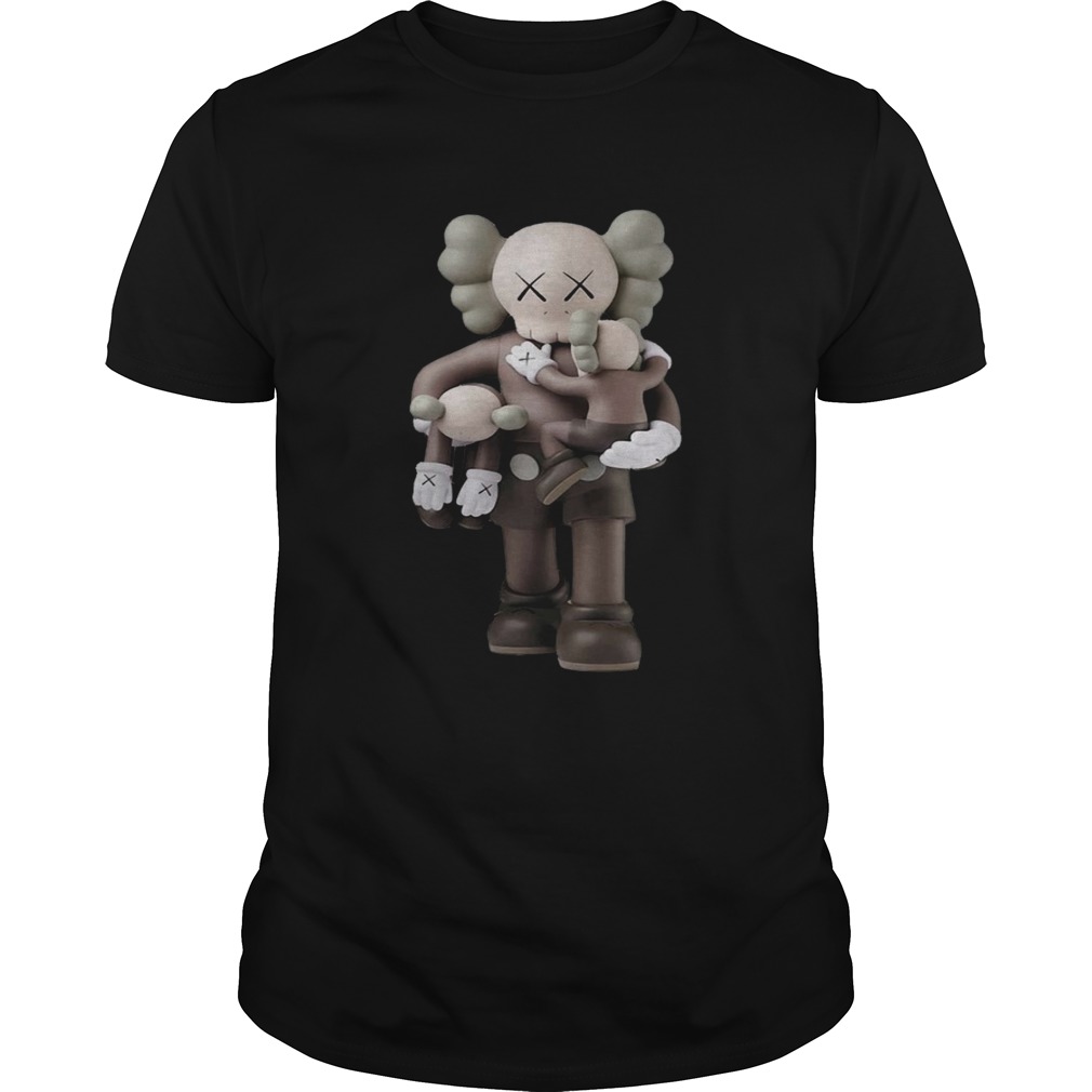 Kaws Clean Slate Vinyl Figure Brown Shirts