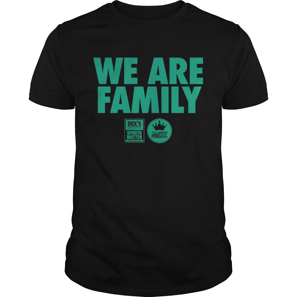 Lebron James we are family shirts