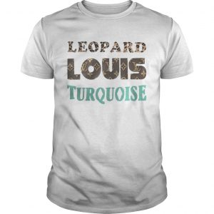 Leopard louis turquoise unisex