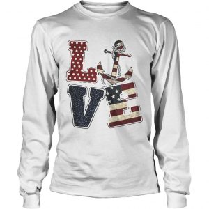 Love anchor America longsleeve tee