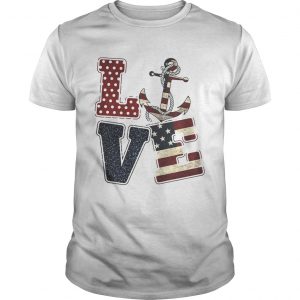 Love anchor America unisex