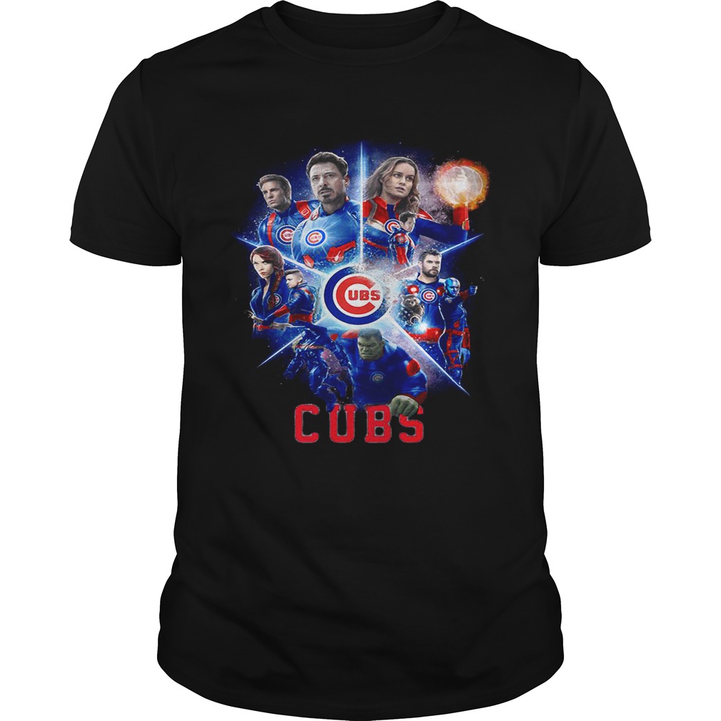 Love both Chicago Cubs and Avengers Endgame shirts