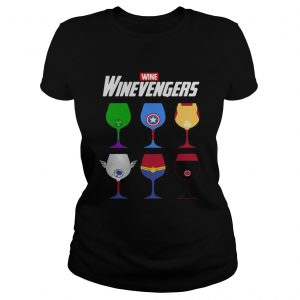 Marvel Avengers wine Winevergers ladies tee