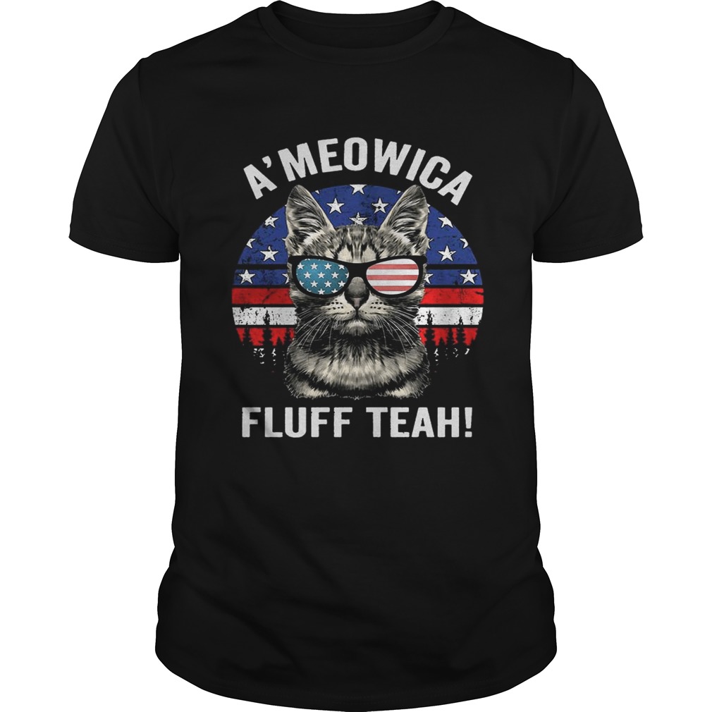 Meowica fluff yeah shirts