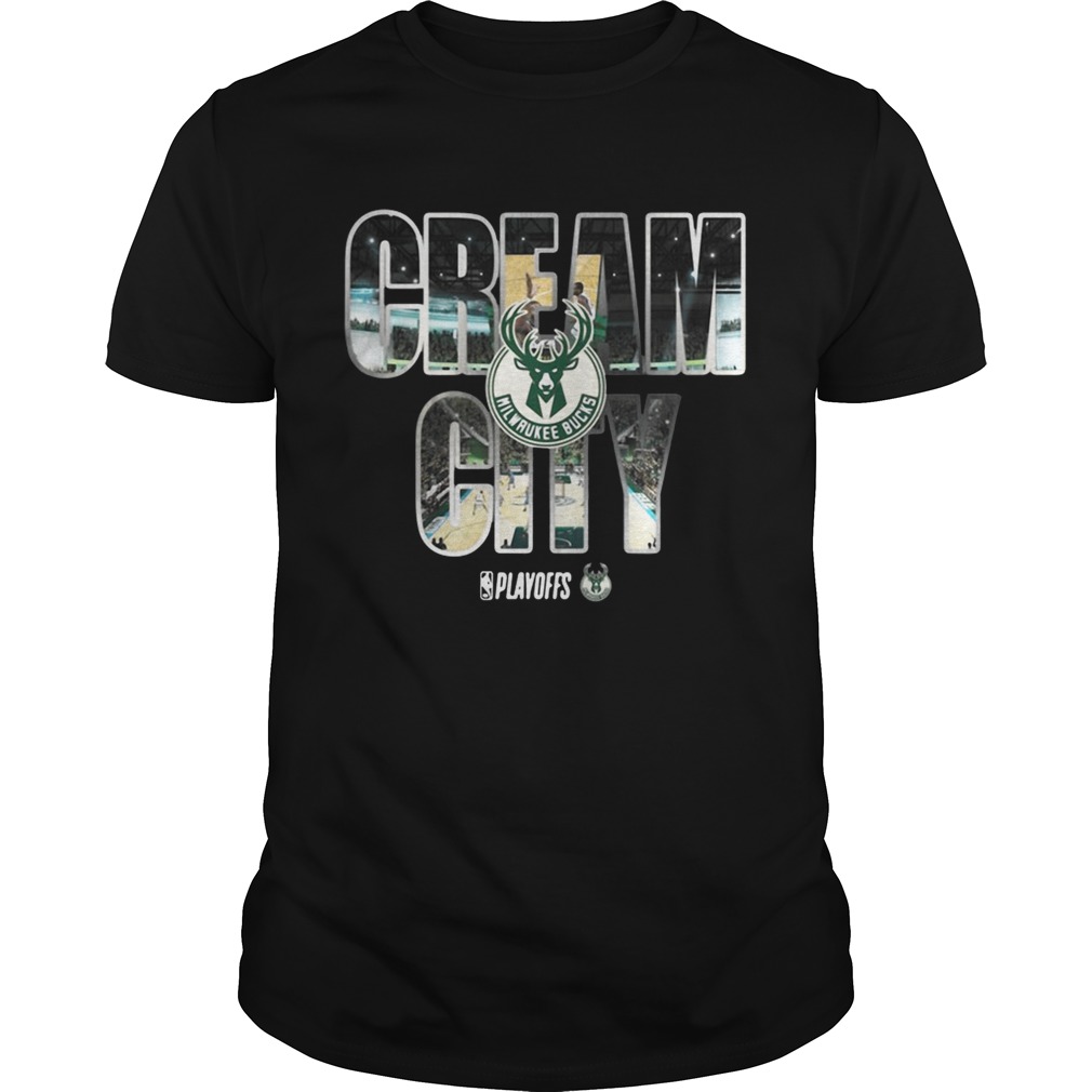 Milwaukee Bucks 2019 NBA playoffs cream city shirts