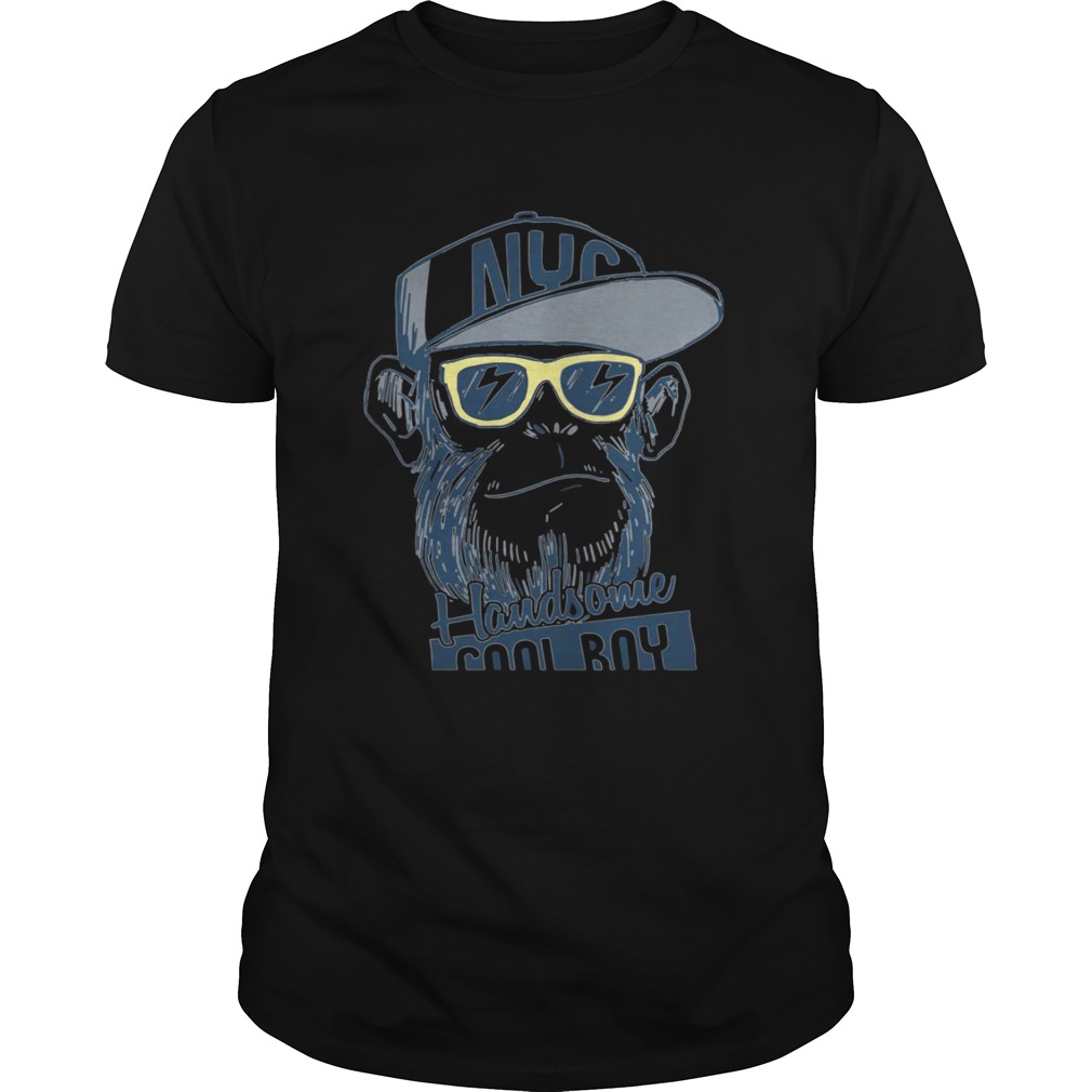 Monkey boy NYC Handsome cool boy shirts