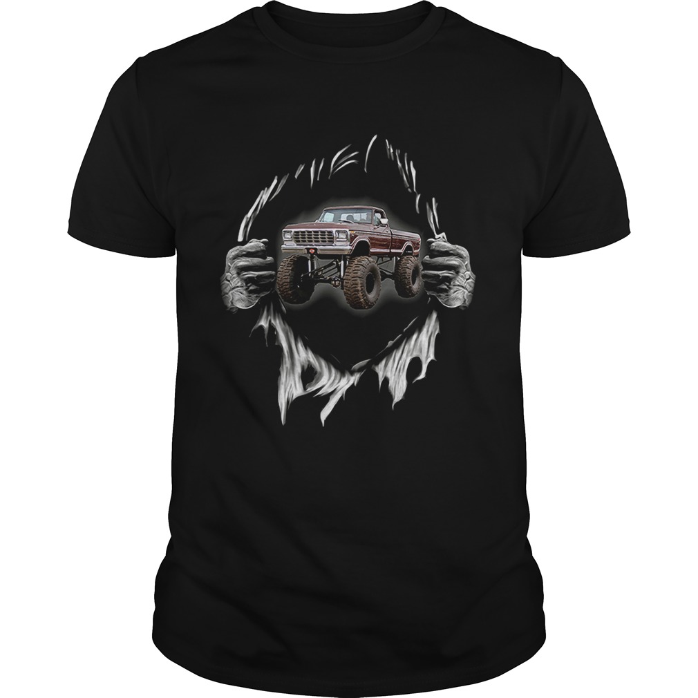 Monster Truck inside me shirts