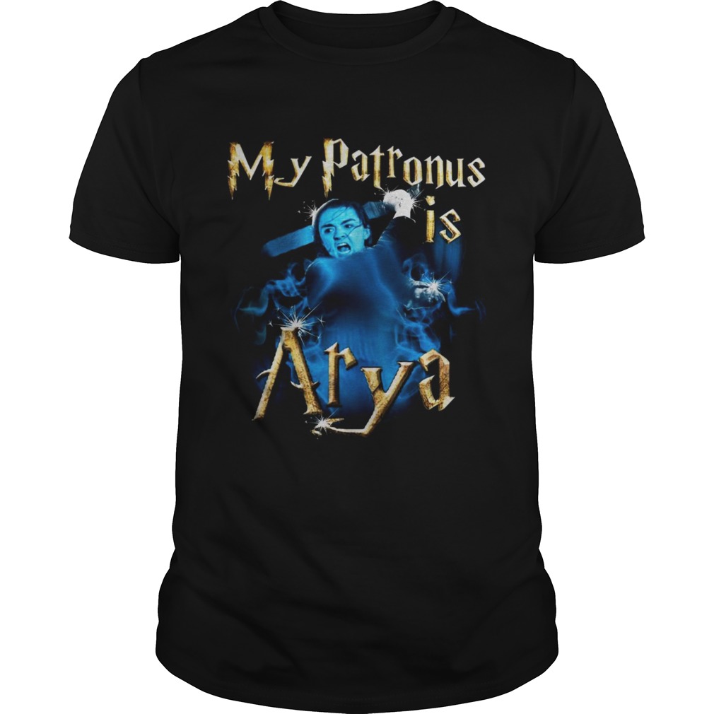 My patronus is Arya Stark shirts