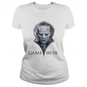 Night king game over Game of Thrones ladies tee