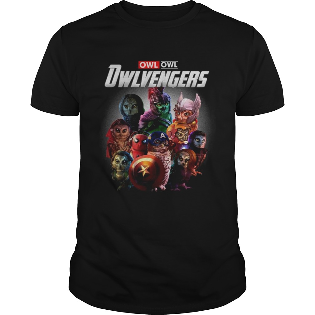 Owl Avengers Owlvengers Marvel Endgame shirts