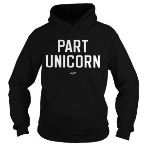 Part unicorn hoodie