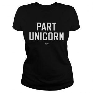 Part unicorn ladies tee