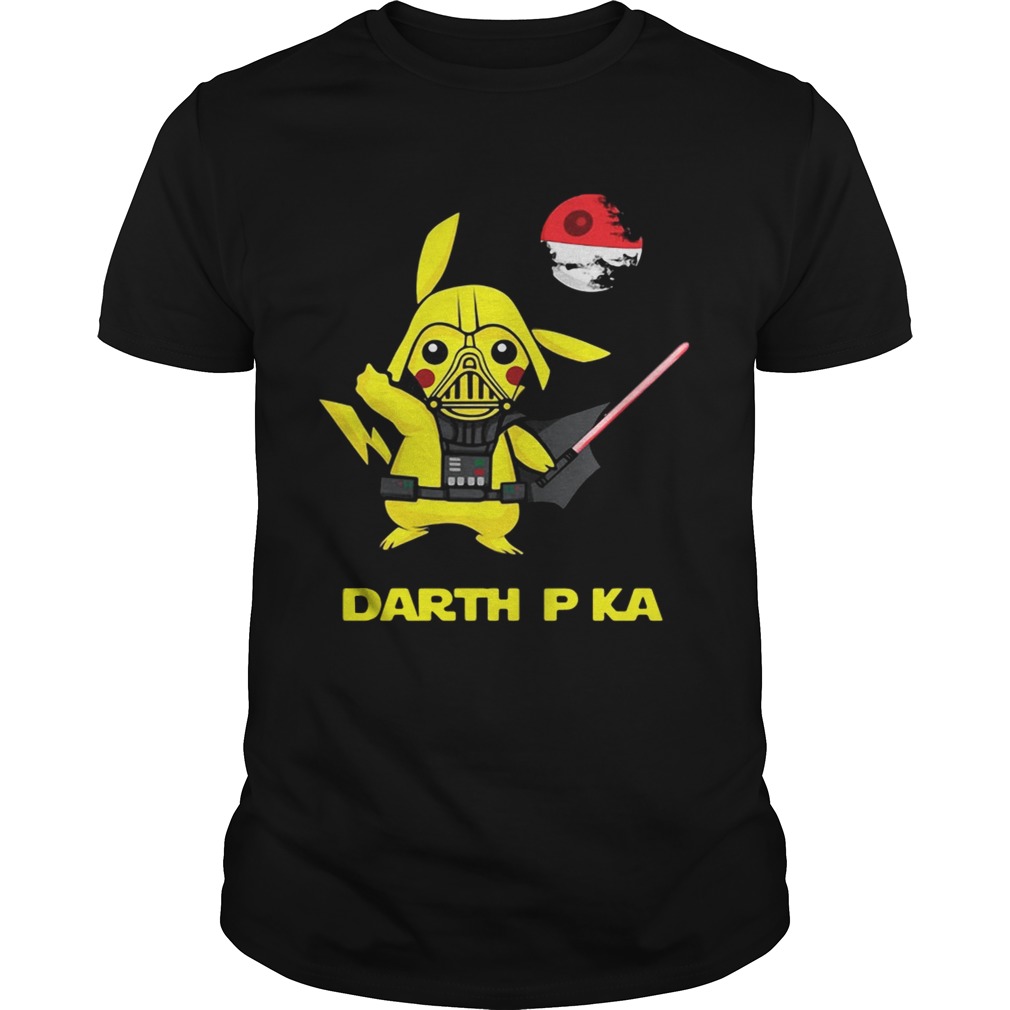 Pikachu cosplay Darth Vader Star Wars shirts