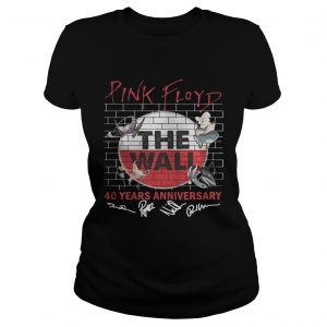 Pink Floyd the wall 40 years anniversary ladies tee