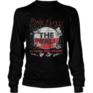 Pink Floyd the wall 40 years anniversary longsleeve tee