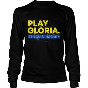 Play gloria st louis hockey longsleeve tee