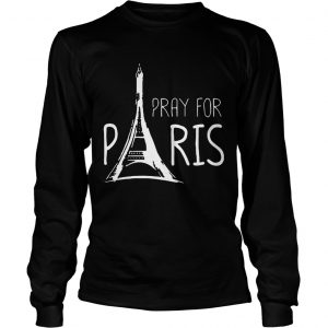 Pray For Paris longsleeve tee