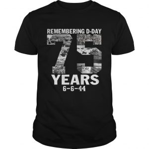 Remember dday 75 years unisex