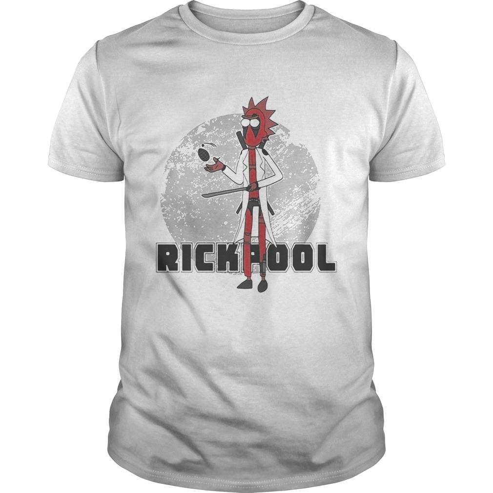 Rick And Morty Rickpool Deadpool shirts