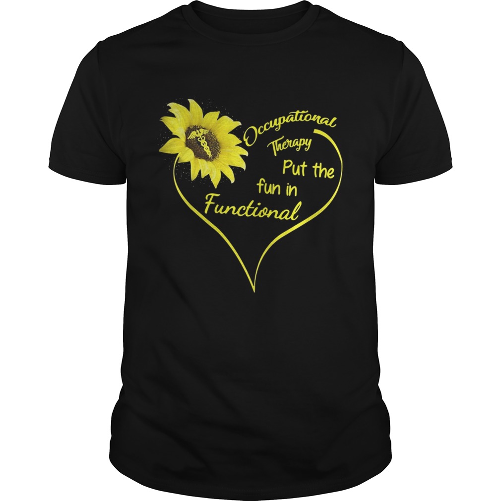 Sunflower Occupational therapy put the fun in Functional shirts