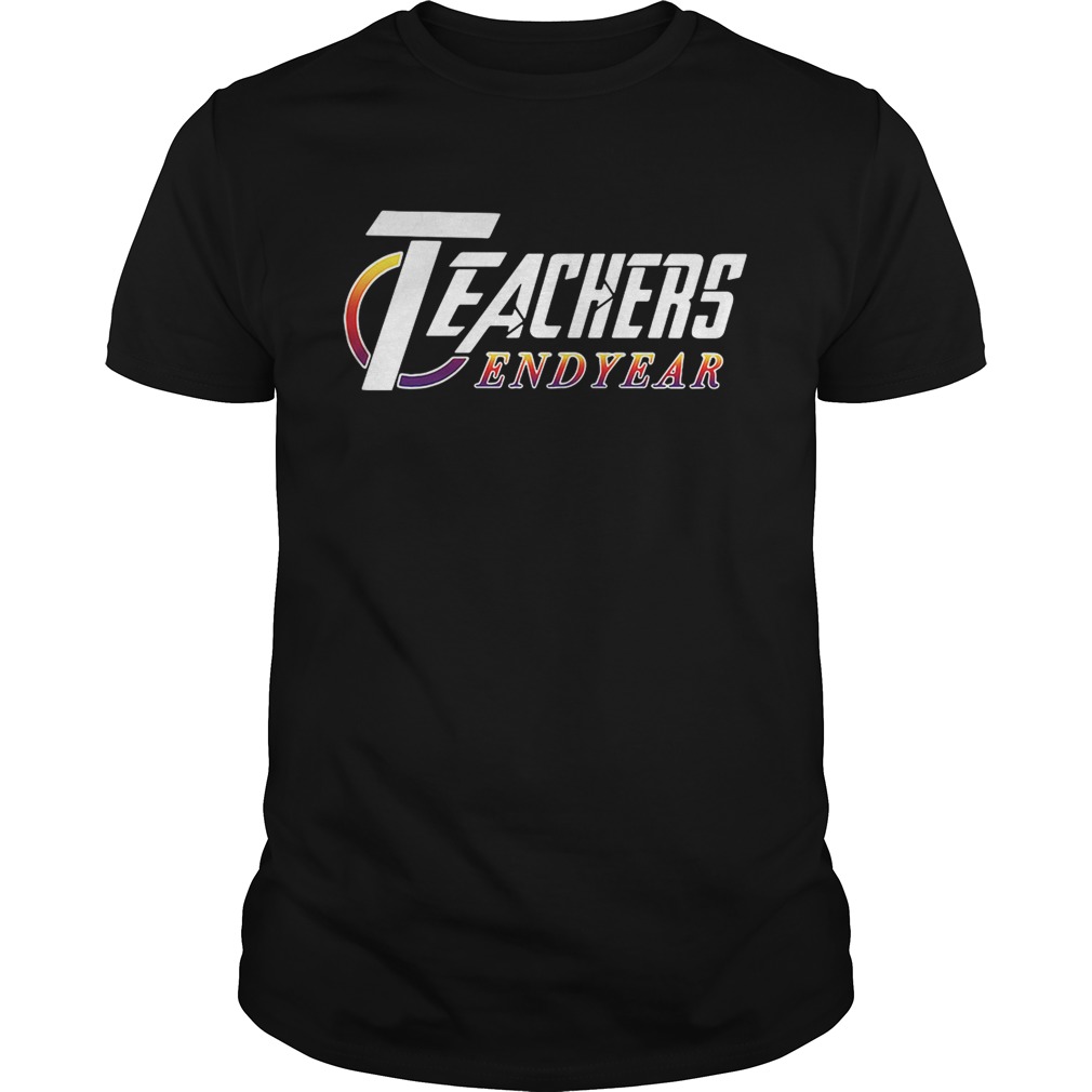 Teacher Endyear Avengers Endgame shirts