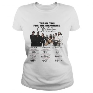 Thank you for the memories once upon a time ladies tee