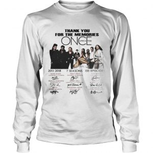 Thank you for the memories once upon a time longsleeve tee