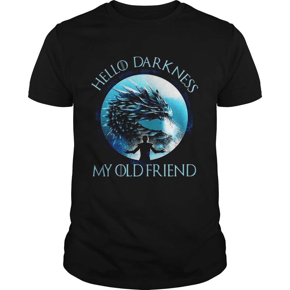 The Night King hello darkness my old friend shirts