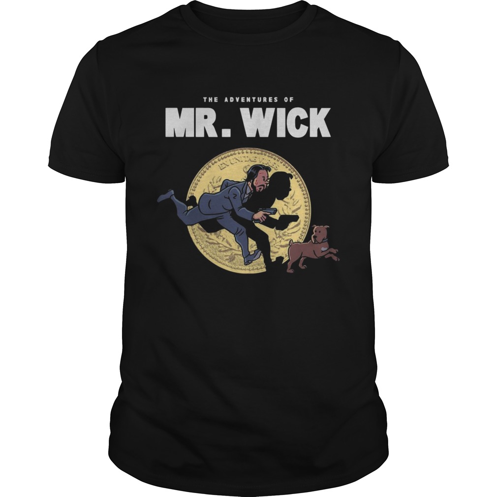 The adventure of Mr Wick Scooby-Doo shirts