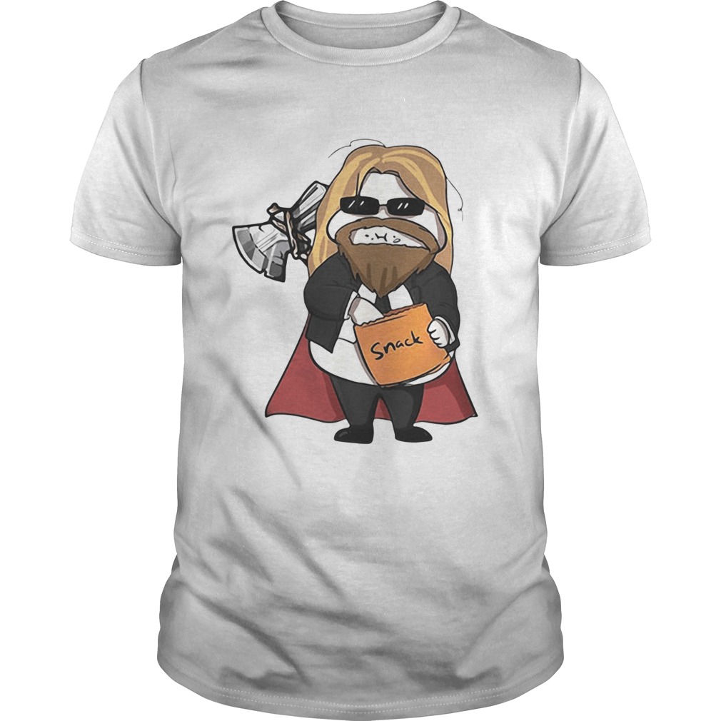 Thor eating snack shirts