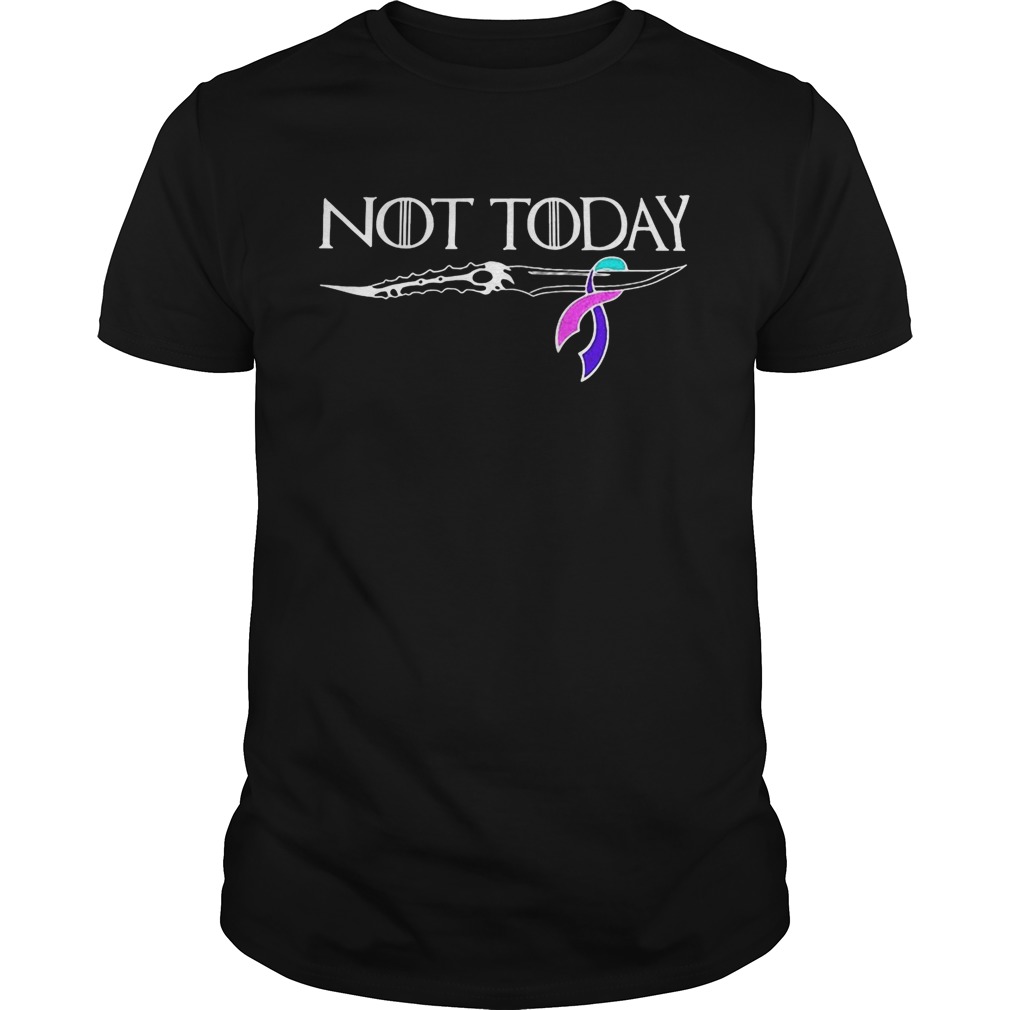 Thyroid cancer not today Game of Thrones shirts