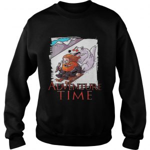 Tormund Giantsbane snowboarding adventure time Game of Thrones sweatshirt